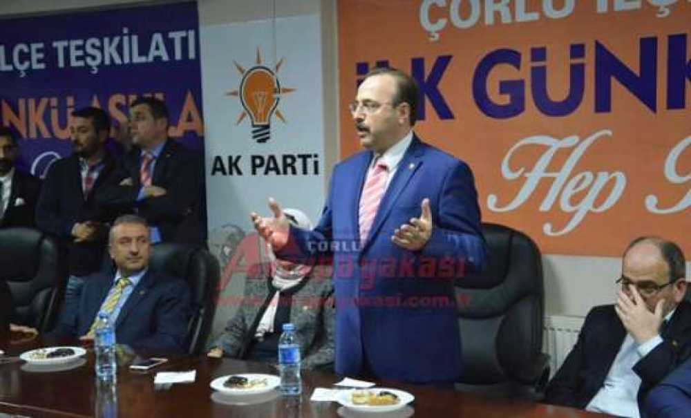 Ak Partili Vekillerden Çorlu İlçe Teşkilatına Ziyaret