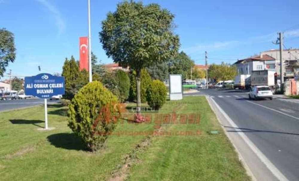 Ali Osman Çelebi Bulvarına Tabela