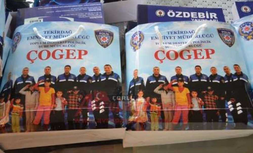 Çorlu Emniyetinden Öğrencilere Kitap