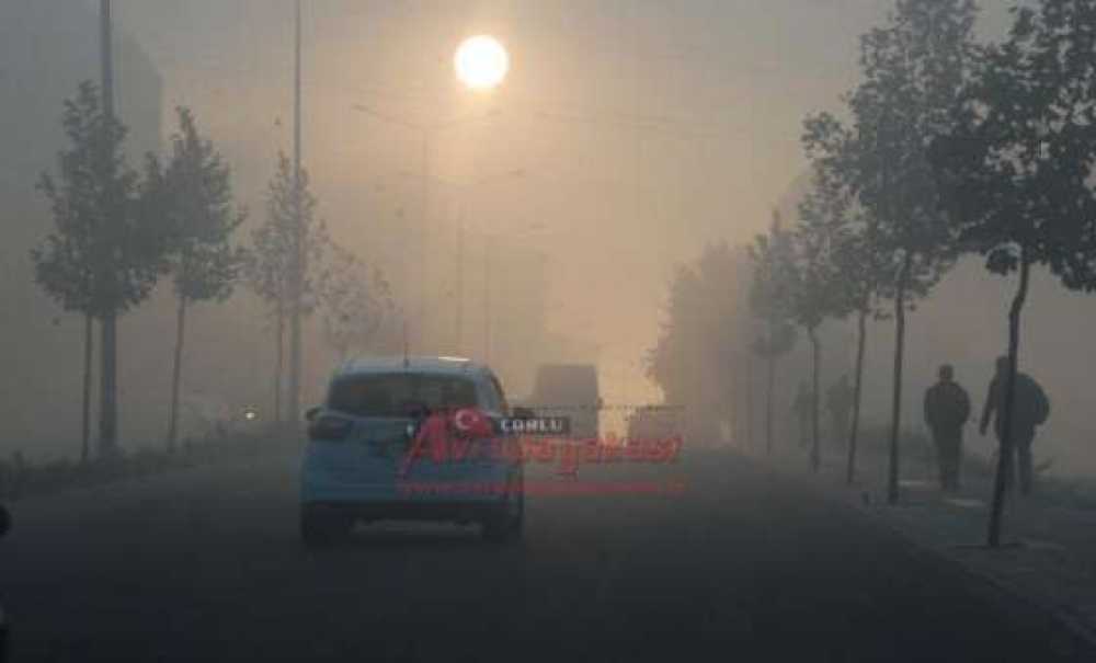Çorlu Güne Sisli Başladı