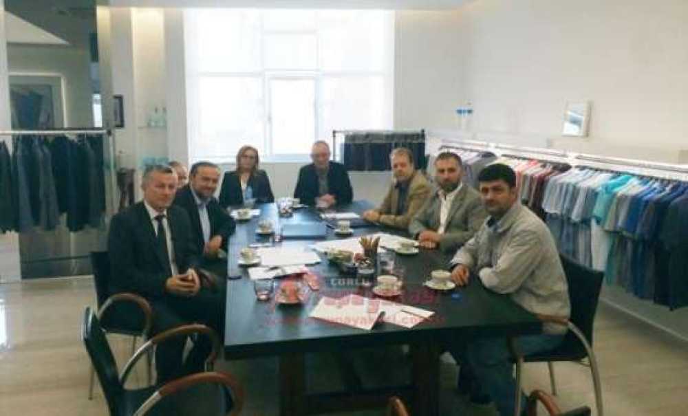 Çorlu Mobilyacılar Küçük Sanayi Sitesi Arazi Alım Protokolünü İmzaladı