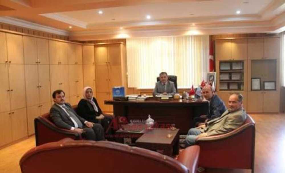 Kahveciler Odası Başkanı Filiz`den Müftü Gülmek`e Ziyaret