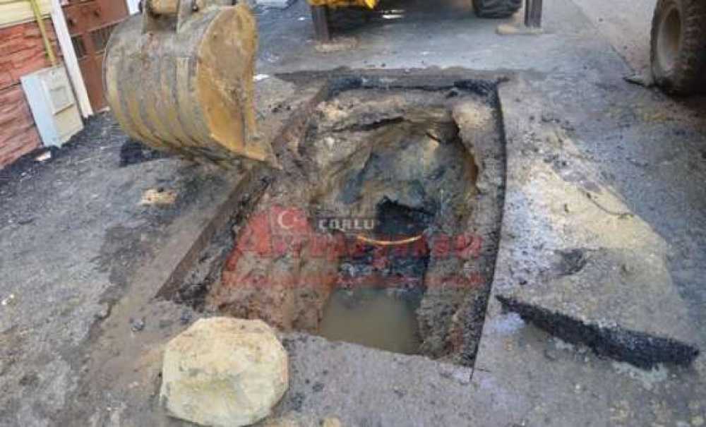 Teski'den Kanal Arıza Çalışması