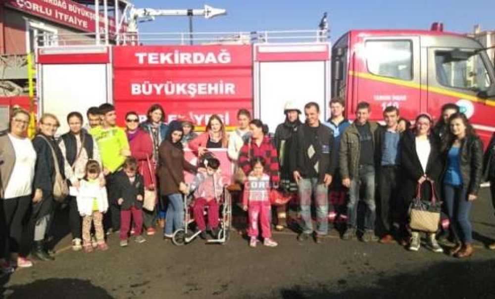 Özel Çocuklardan Özel Ziyaret