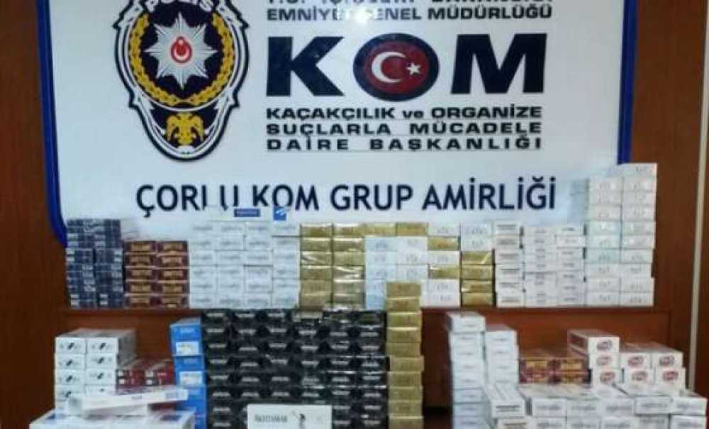 Çorlu Kom'dan Sigara Kaçakçılarına Geçit Yok