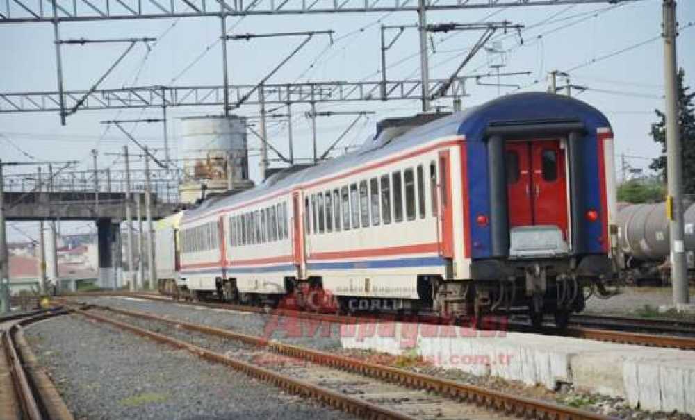 Çorlu'dan Tren Seferleri Başladı