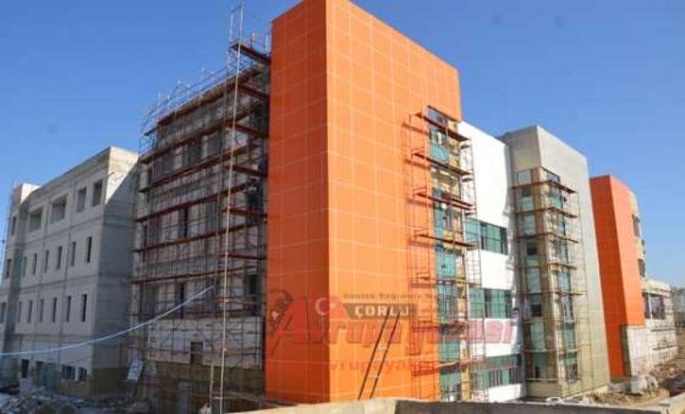 Çorlu Adsm İnşaatında Sona Gelindi
