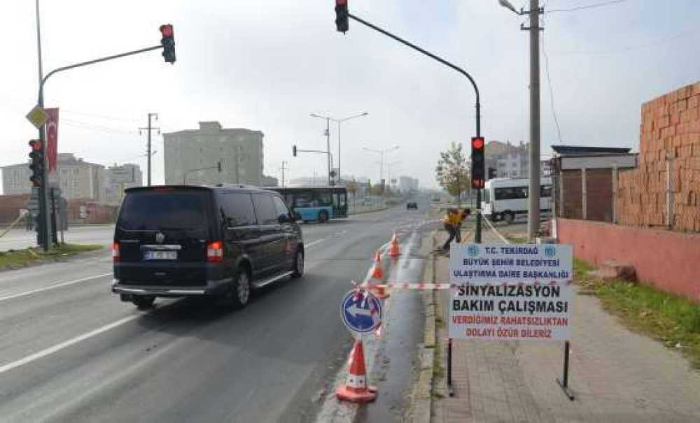 Sinyalizasyonlardaki Çalışmalar Bitiyor