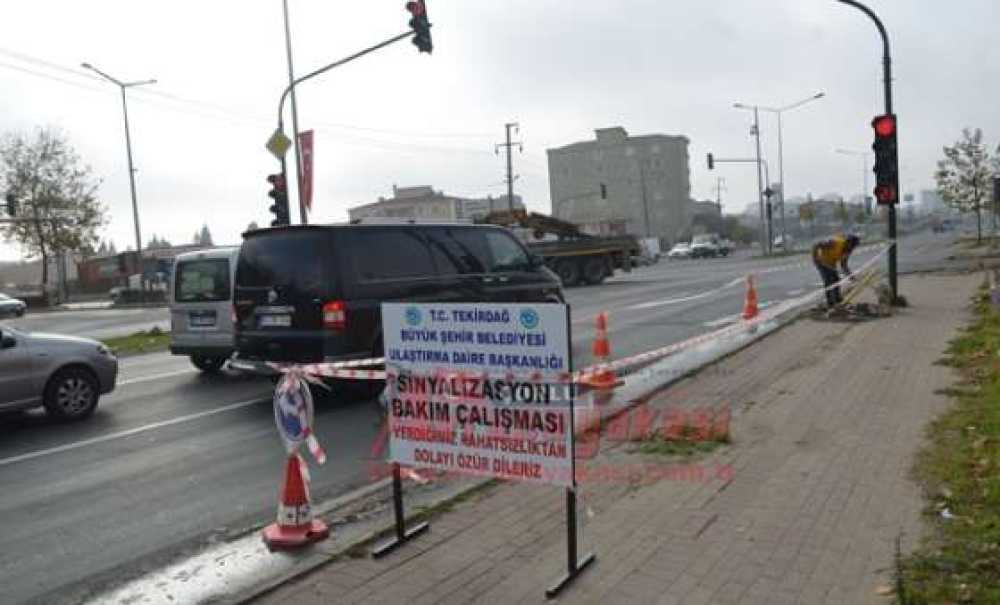 Sinyalizasyonlardaki Çalışmalar Bitiyor