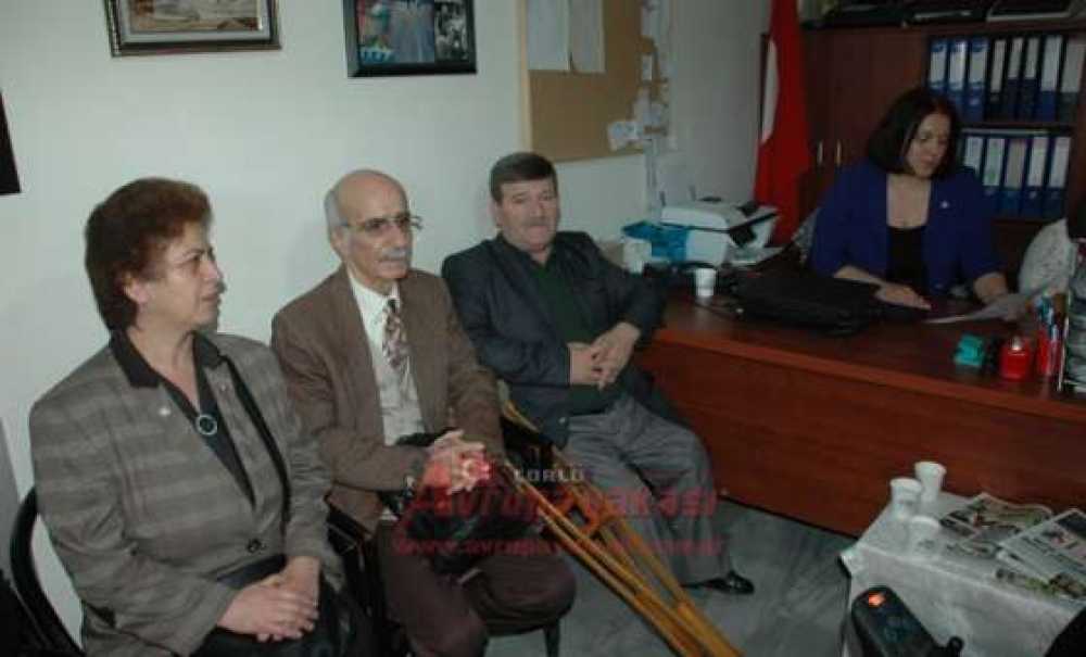 Sakatlar Derneği Çorlu Şubesi'nin Yeni Başkanı Canan Naciye Yurdseven Oldu