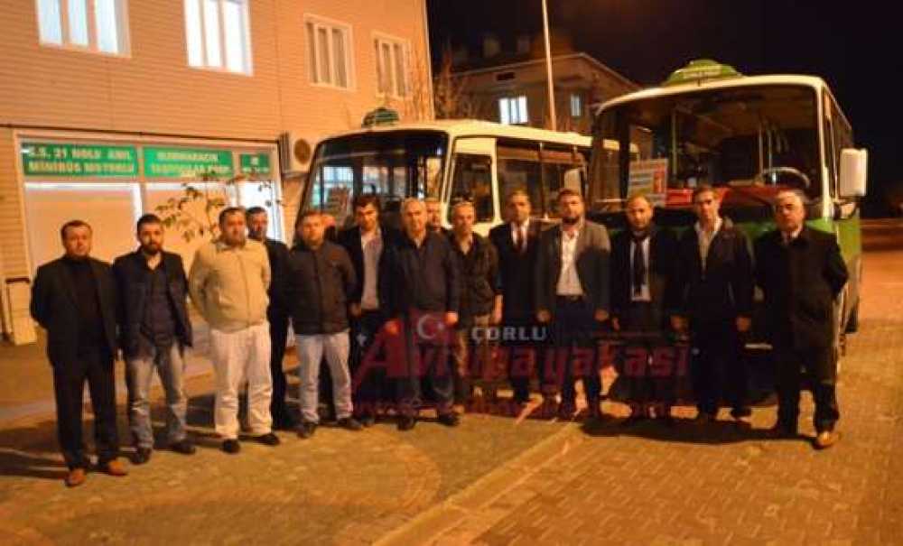 Marmaracıklı Minibüsçülerden Ukome'nin Kararına Tepki