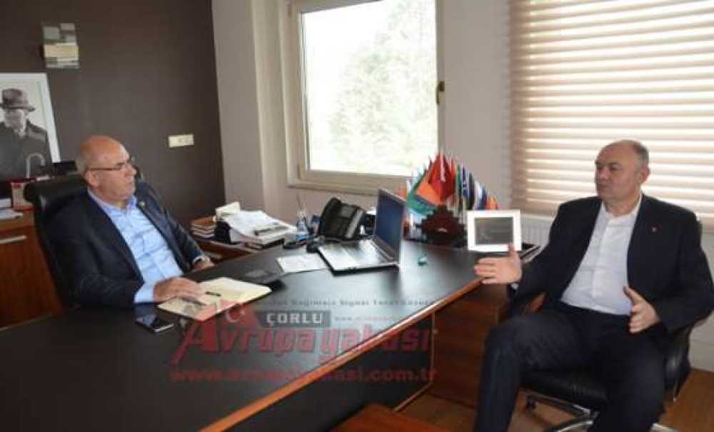 Ak Parti Çorlu'dan, Akgün'e Ziyaret