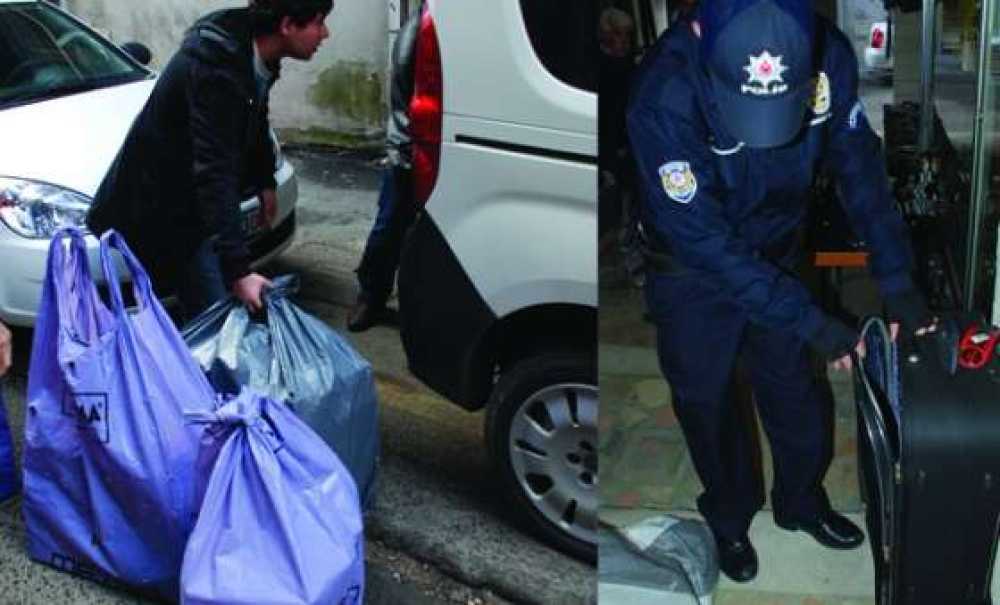 Çorlu Kom Ekiplerinden Kaçak Sigara Baskını