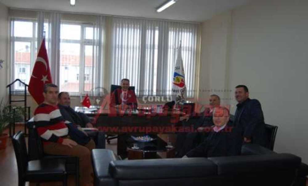 Sanayi Sitesi Yönetiminden Güleroğlu`na Ziyaret