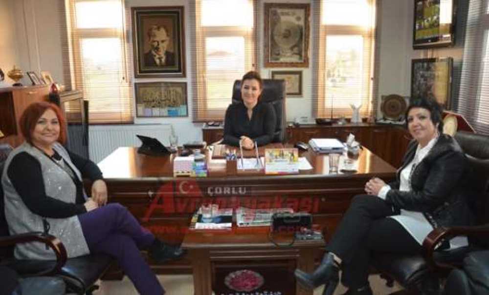 Çorlu Kent Konseyi Kadın Meclisi'ne Ziyaret