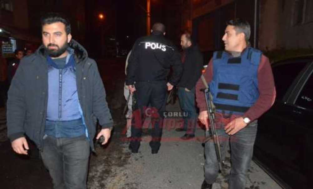 Çorlu'da Gergin Gece