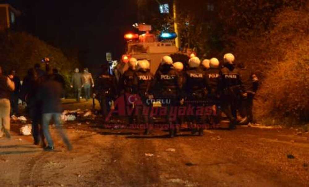 Çorlu'da Gergin Gece