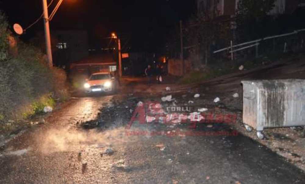 Çorlu'da Gergin Gece