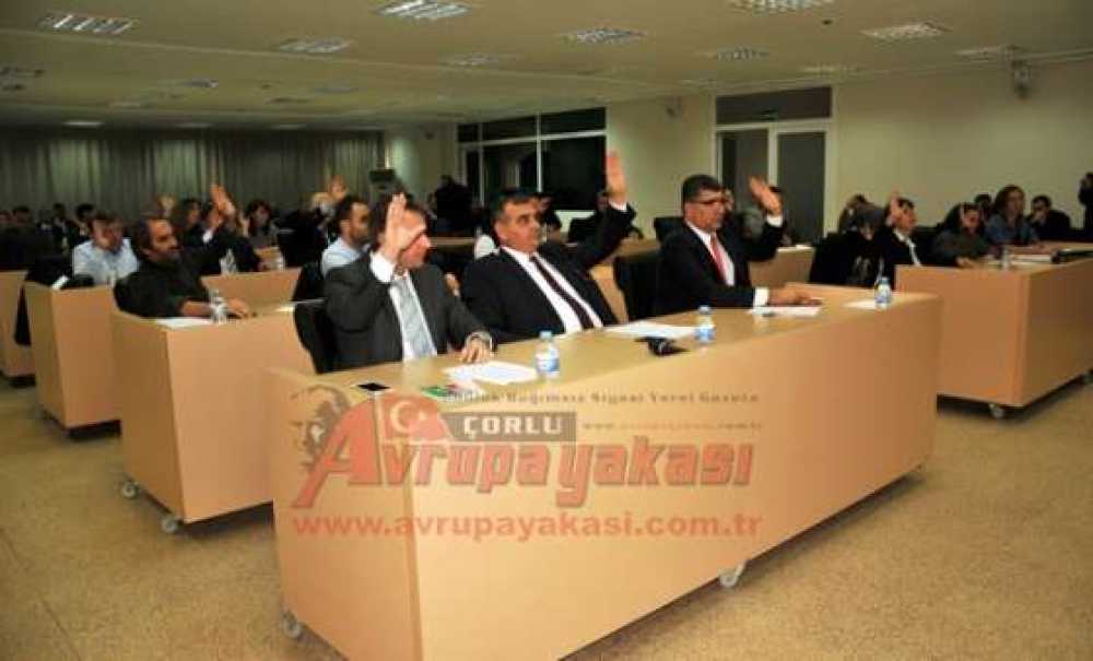 Çorlu Belediye Meclisi`nin Aralık Ayı Meclis Toplantısı Yapıldı