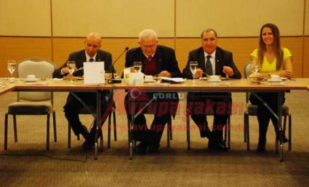 Türk Böbrek Vakfı Başkanı Timur Erk Çorlu`da