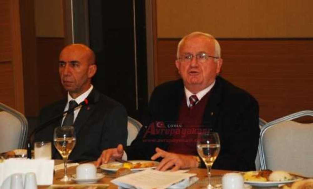 Türk Böbrek Vakfı Başkanı Timur Erk Çorlu`da