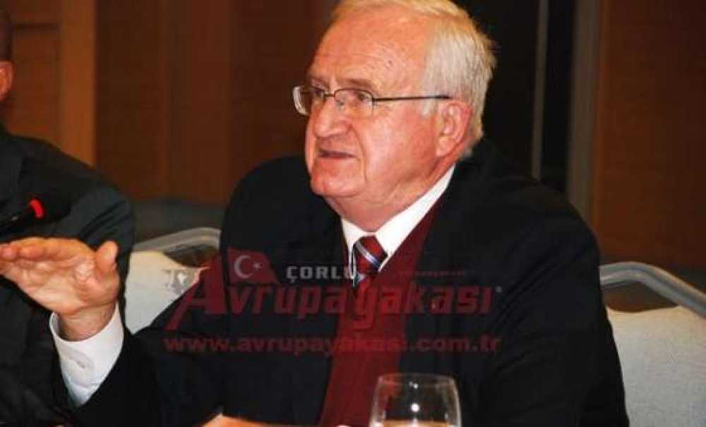 Türk Böbrek Vakfı Başkanı Timur Erk Çorlu`da