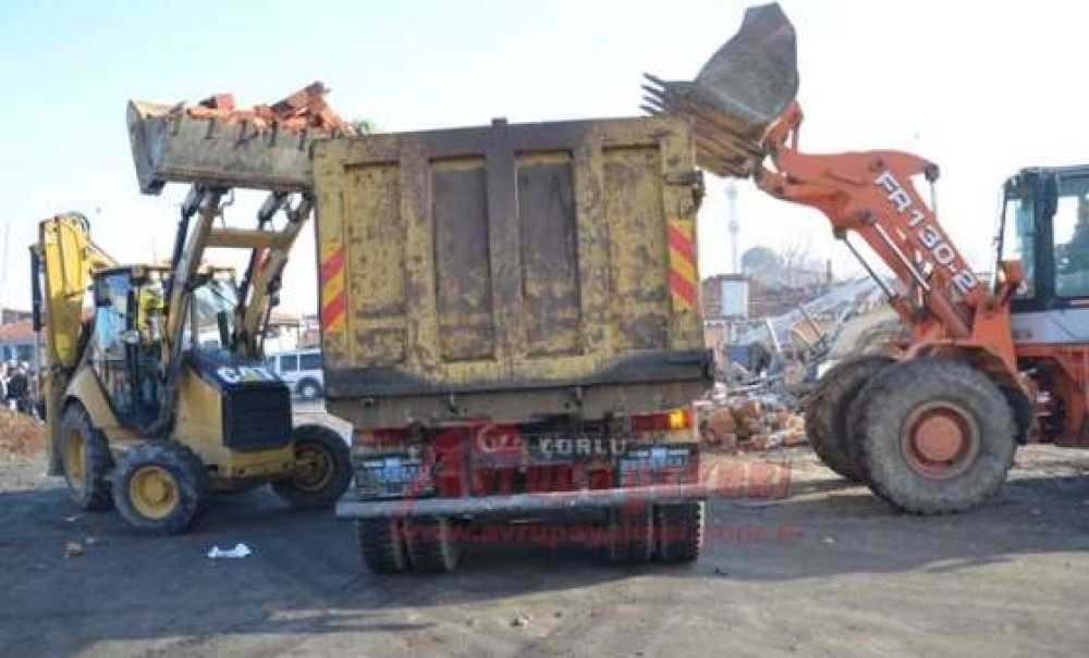 Roman Mahallesi'nde Yıkım