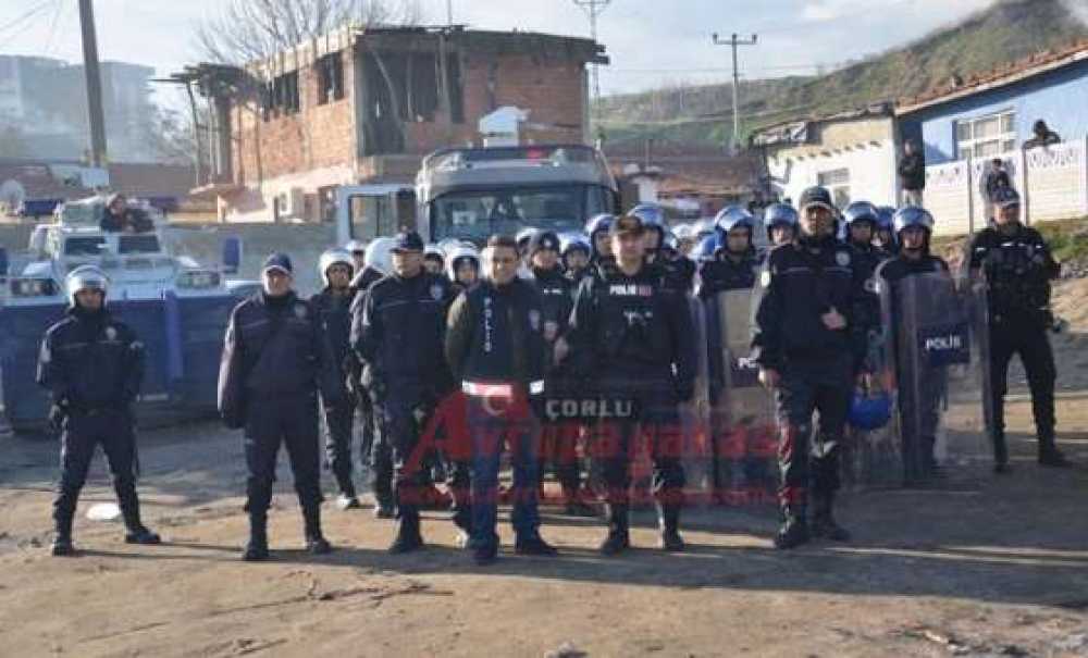 Roman Mahallesi'nde Yıkım