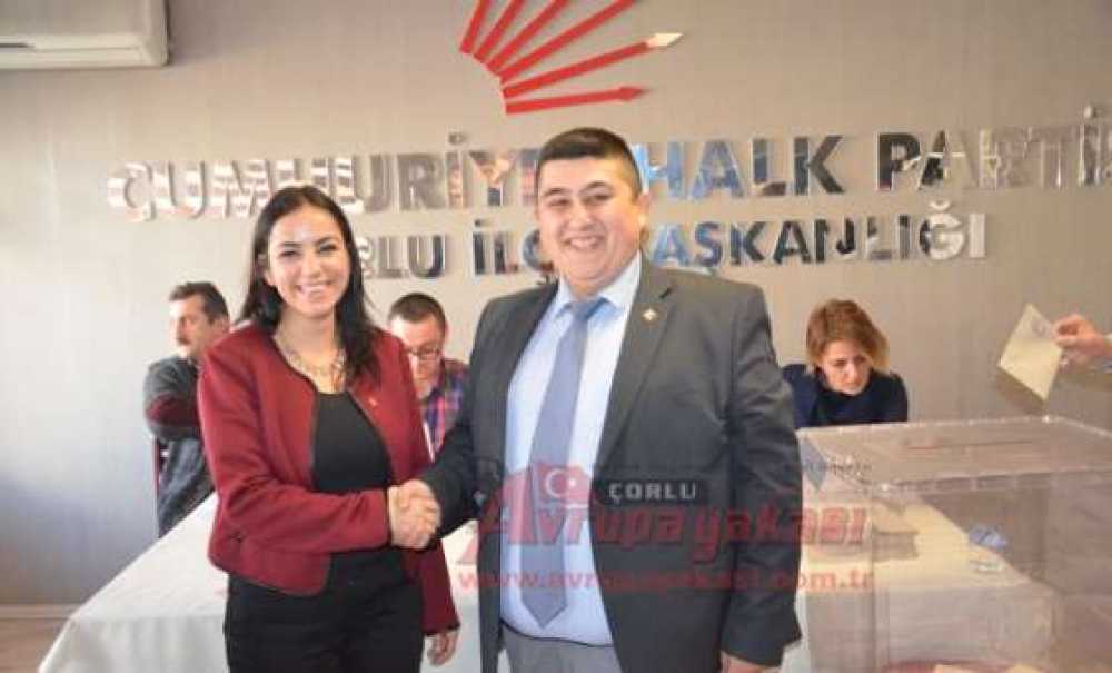 Chp Çorlu İlçe Örgütü`nde Gençlik Kolları'nın Yeni Başkanı Anıl Aktaş Oldu