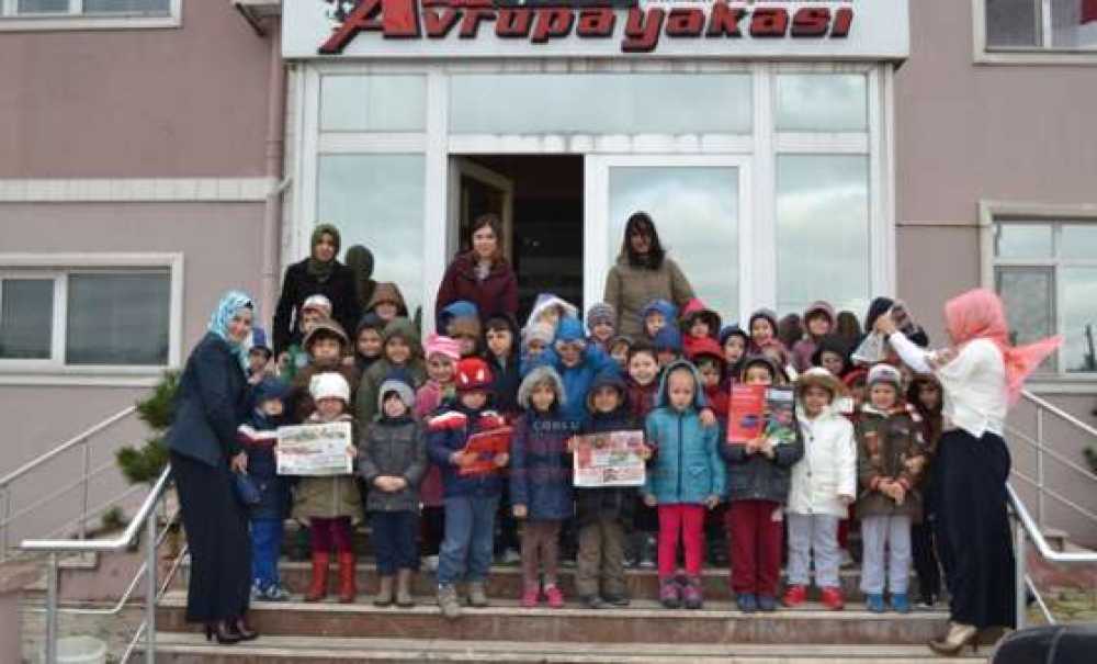 Güleç Anaokulundan Gazetemize Ziyaret
