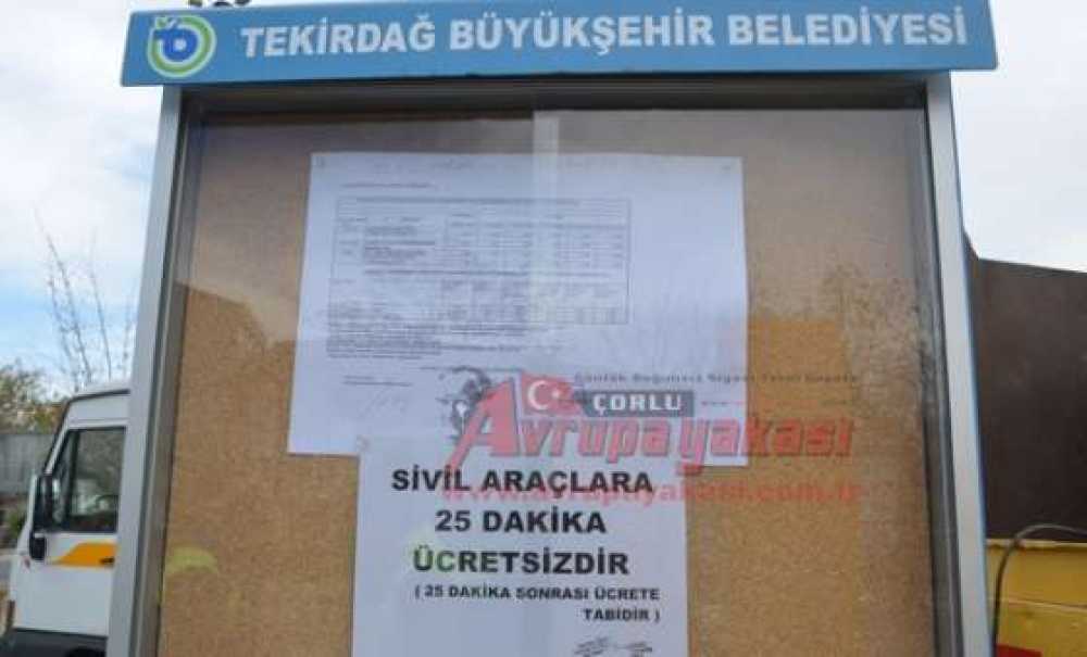 Çorlu Otogarına Düzenleme