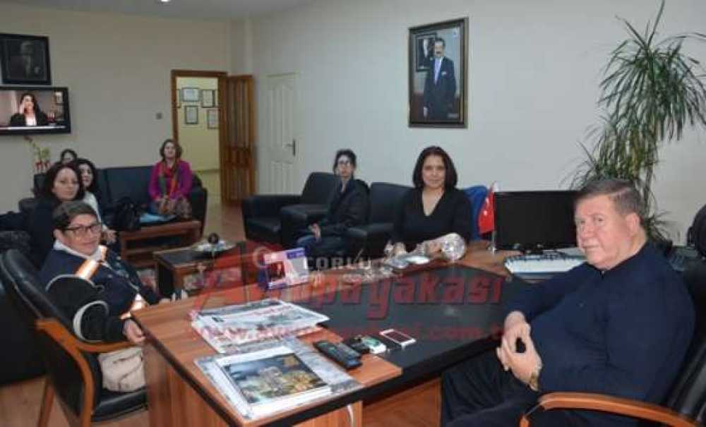 Sakatlar Derneği Çorlu Şubesi`nden Enis Sülün´e Ziyaret