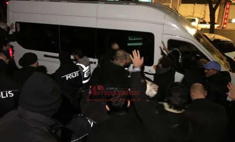 Çorlu'da 5 Tutuklama