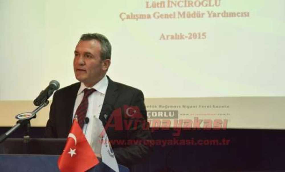 Çorlu Tso`da 6552 Sayılı Yasanın Getirdiği Yenilikler Anlatıldı