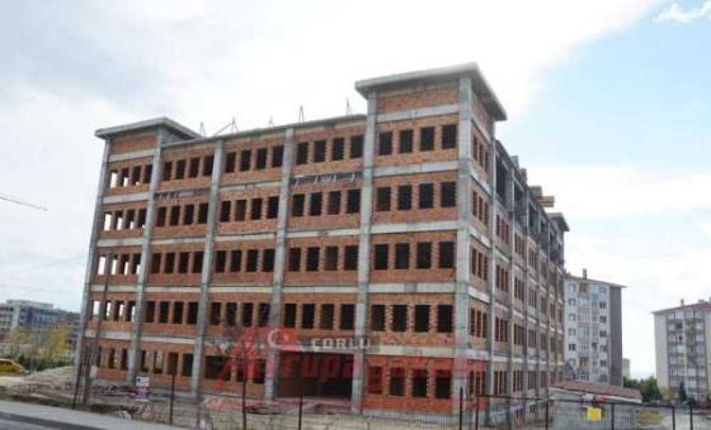 Çorlu Hükümet Konağı'nın Kaba İnşaatı Tamamlanıyor