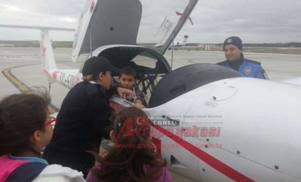 Tdp Öğrencileri Çorlu Havaalanı'na Götürdü