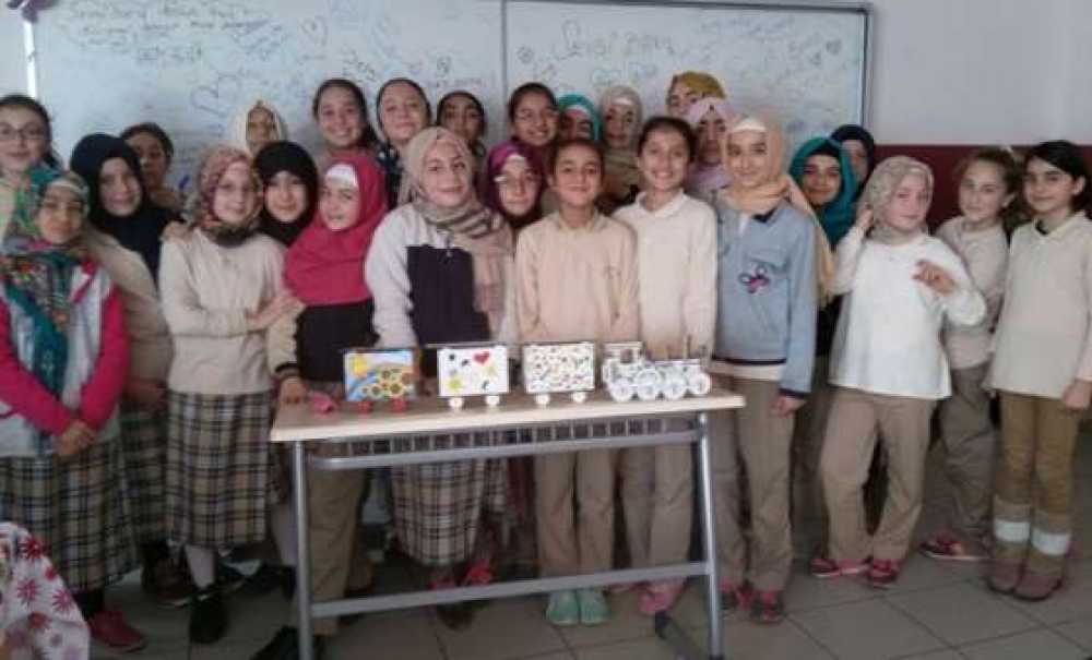 Ergene İmam Hatip Ortaokulu Öğrencilerinden Kaymakam Kızıltoprak`a Ziyaret