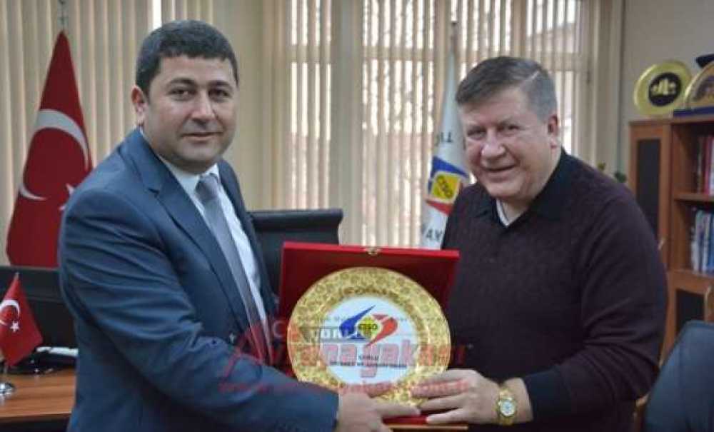 Filibe Başkonsolosluğu Ticaret Ataşesi`nden Çorlu Tso'ya Ziyaret