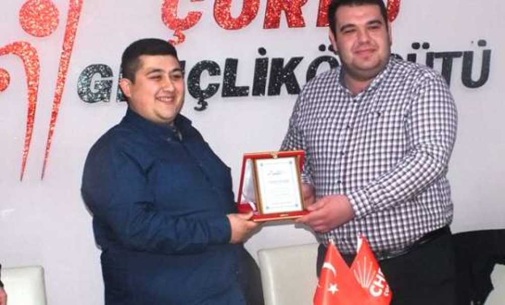 Chp Çorlu Gençlik Kolları'nda Devir Teslim