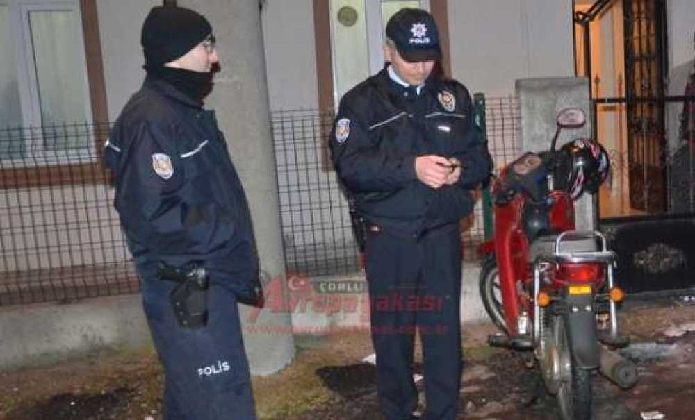 Çorlu Polisi Çalıntı Motosikleti Buldu