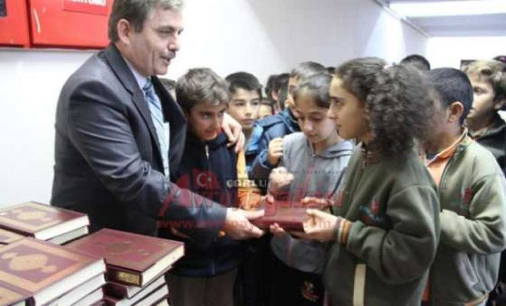 Kur`an Hayat Olsun Projesi Havuzlar Ortaokulu`nda Sunuldu