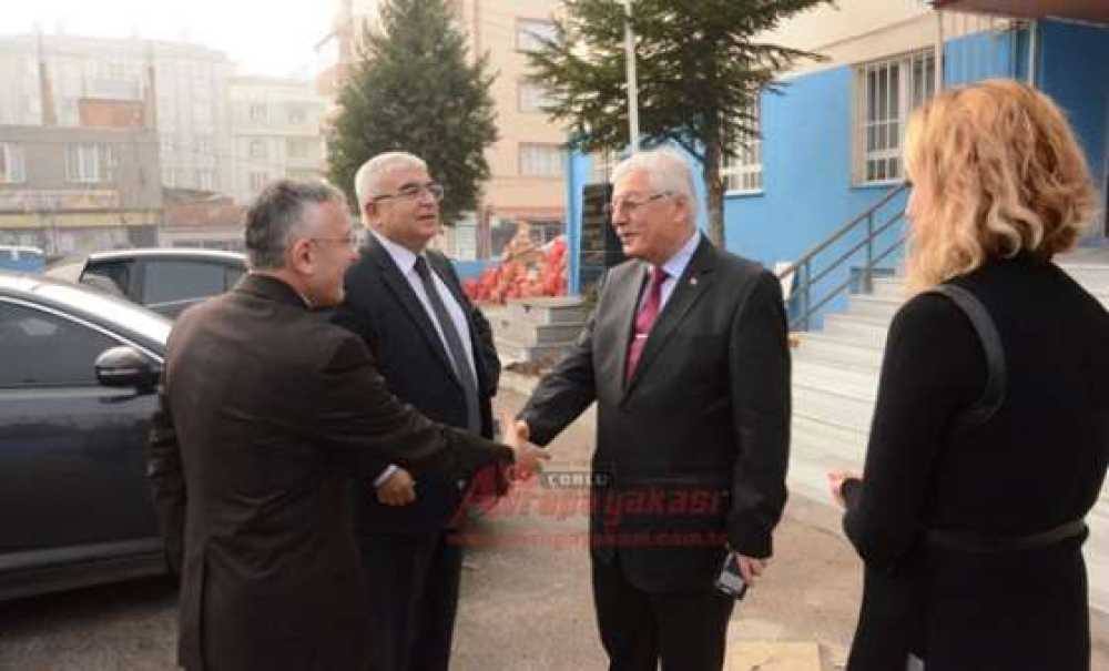 Başkan Baysan`dan Çorlu Özel Eğitim Ve Uygulama Merkezi`ne Ziyaret