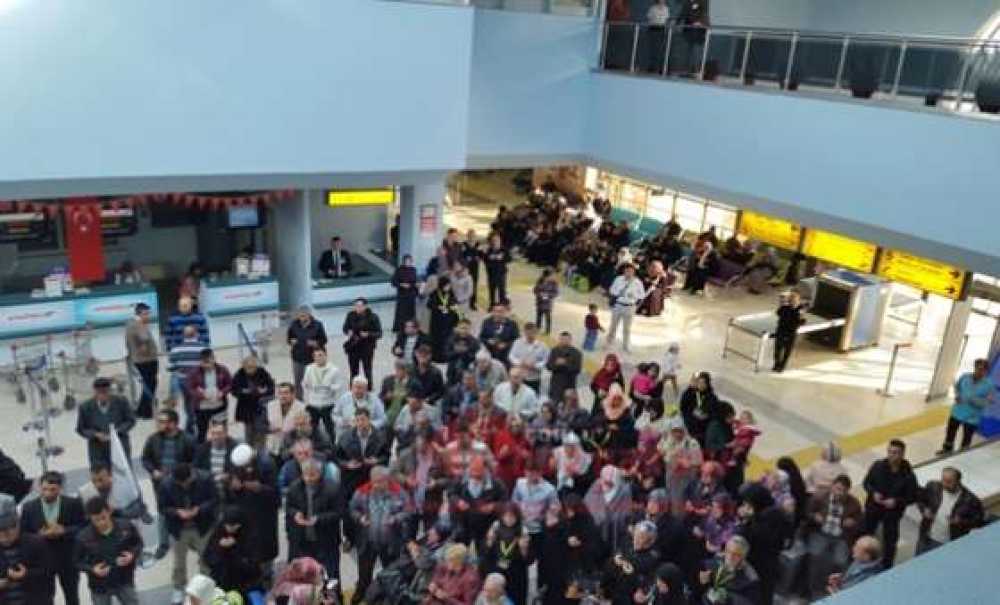 Çorlu Havalimanından Kutsal Topraklara İlk Uçuş Yapıldı