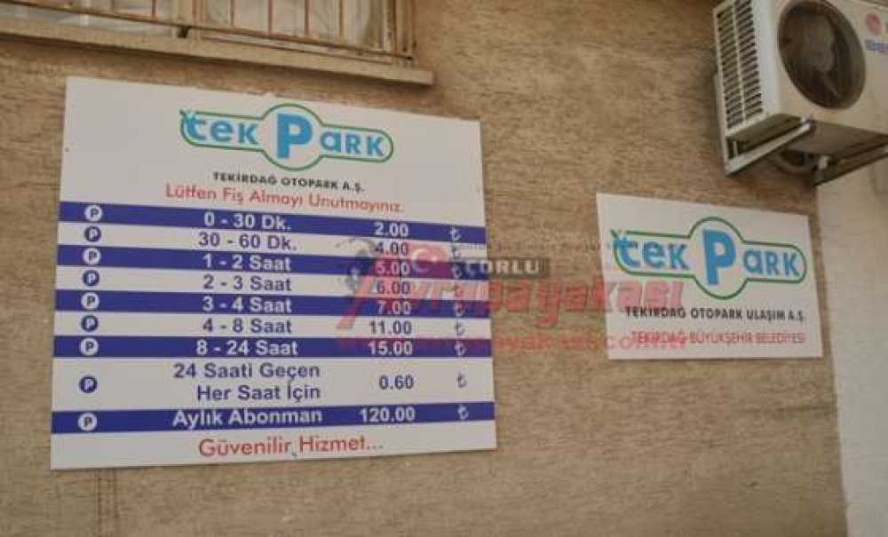 Tekpark'tan Yeni Otopark