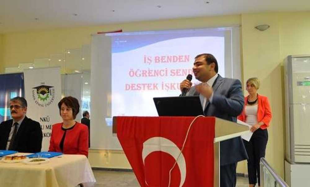 İş Benden Öğrenci Senden Destek İşkur`dan Projesi Ergene`de Tanıtıldı