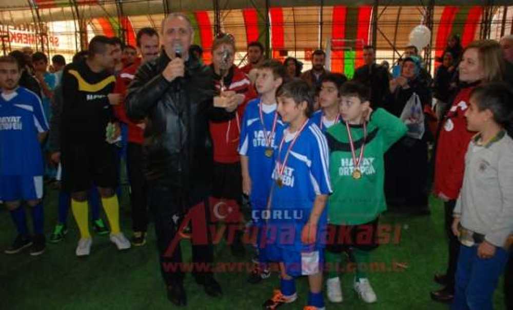 Çorlu`da Engelsiz Futbol Turnuvası Düzenlendi