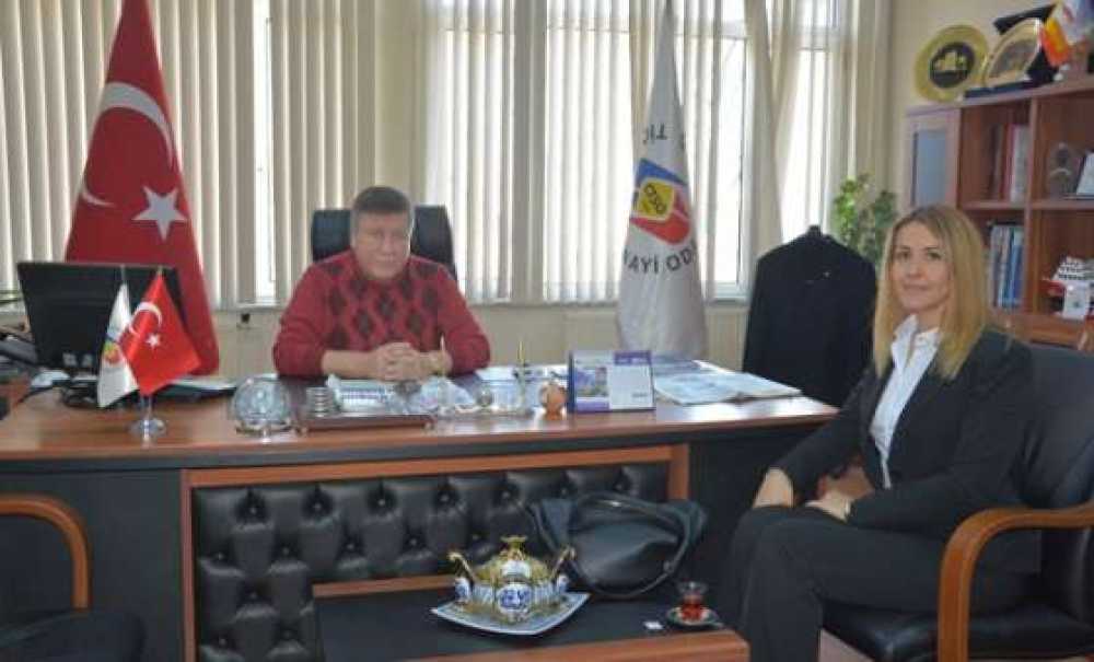 Özel Trakya Koleji Kurucu Temsilcisi Çalışkan`dan Çorlu Tso`ya Ziyaret