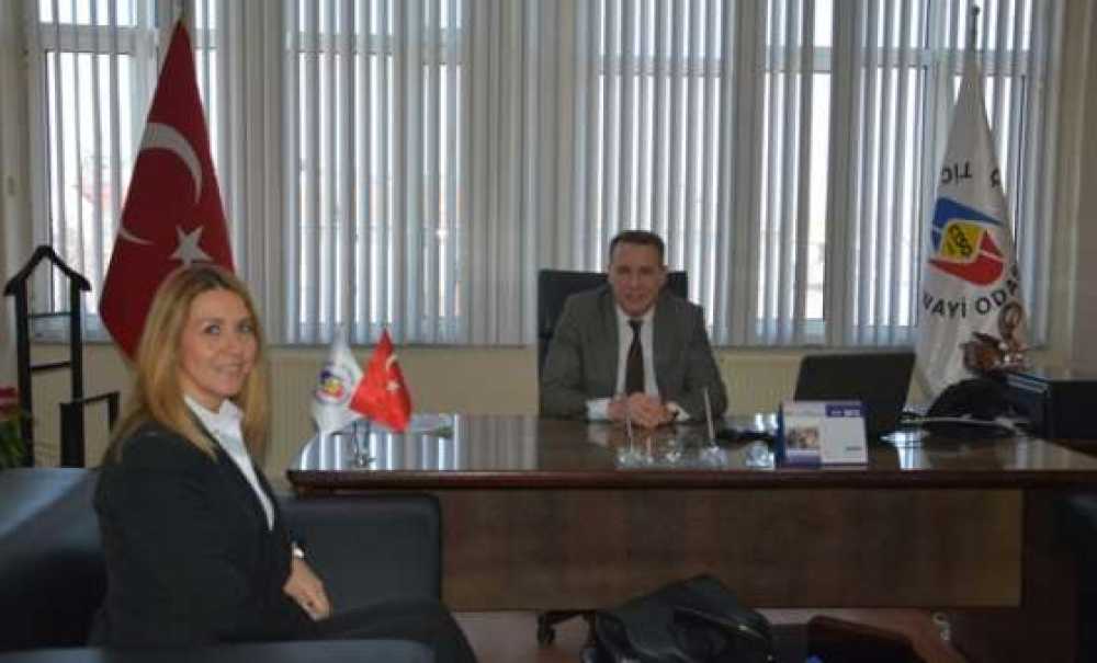 Özel Trakya Koleji Kurucu Temsilcisi Çalışkan`dan Çorlu Tso`ya Ziyaret