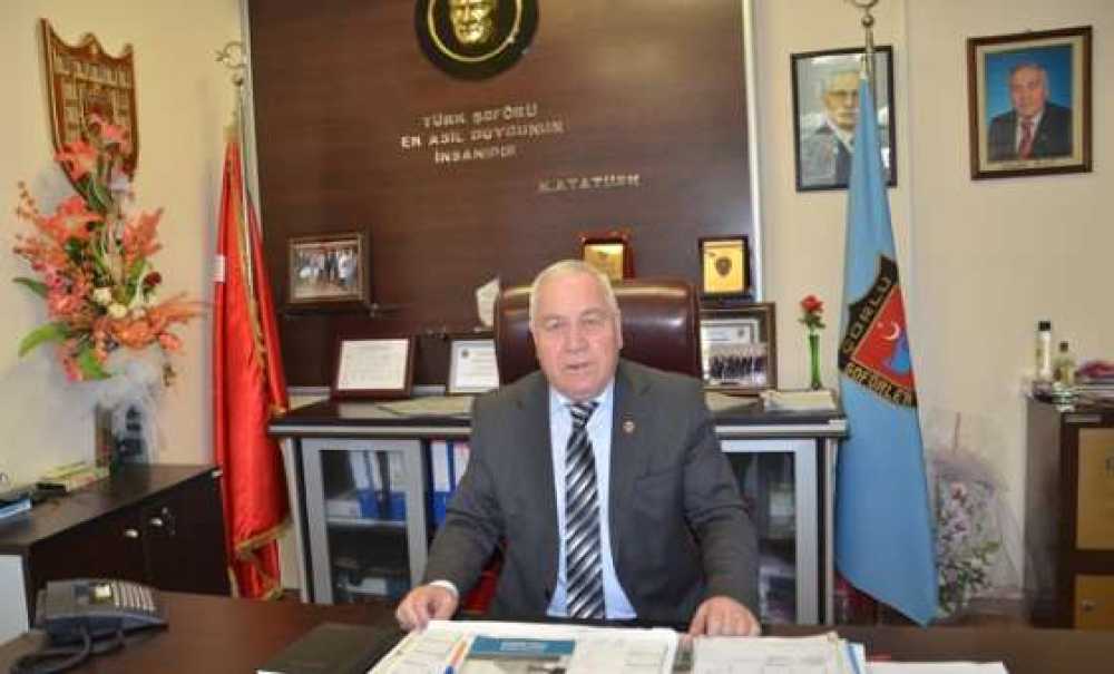 Çorlu Şoförler Odası'ndan Trafiği Rahatlatacak Talep