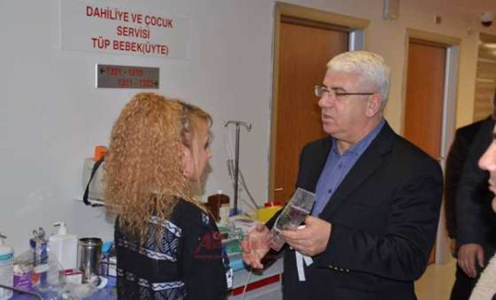 Rasim Yüksel`den Yılbaşı Gecesi Ziyaretleri